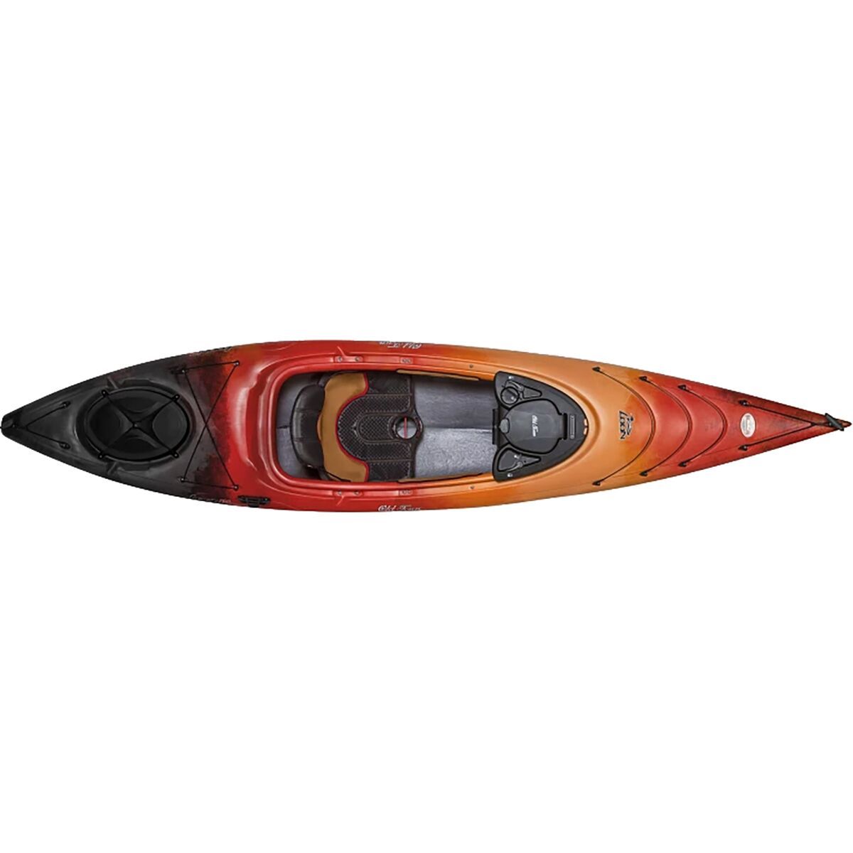 Old Town Loon 126 Recreational Kayak - 2025 in Lava - Size: 12ft 6in