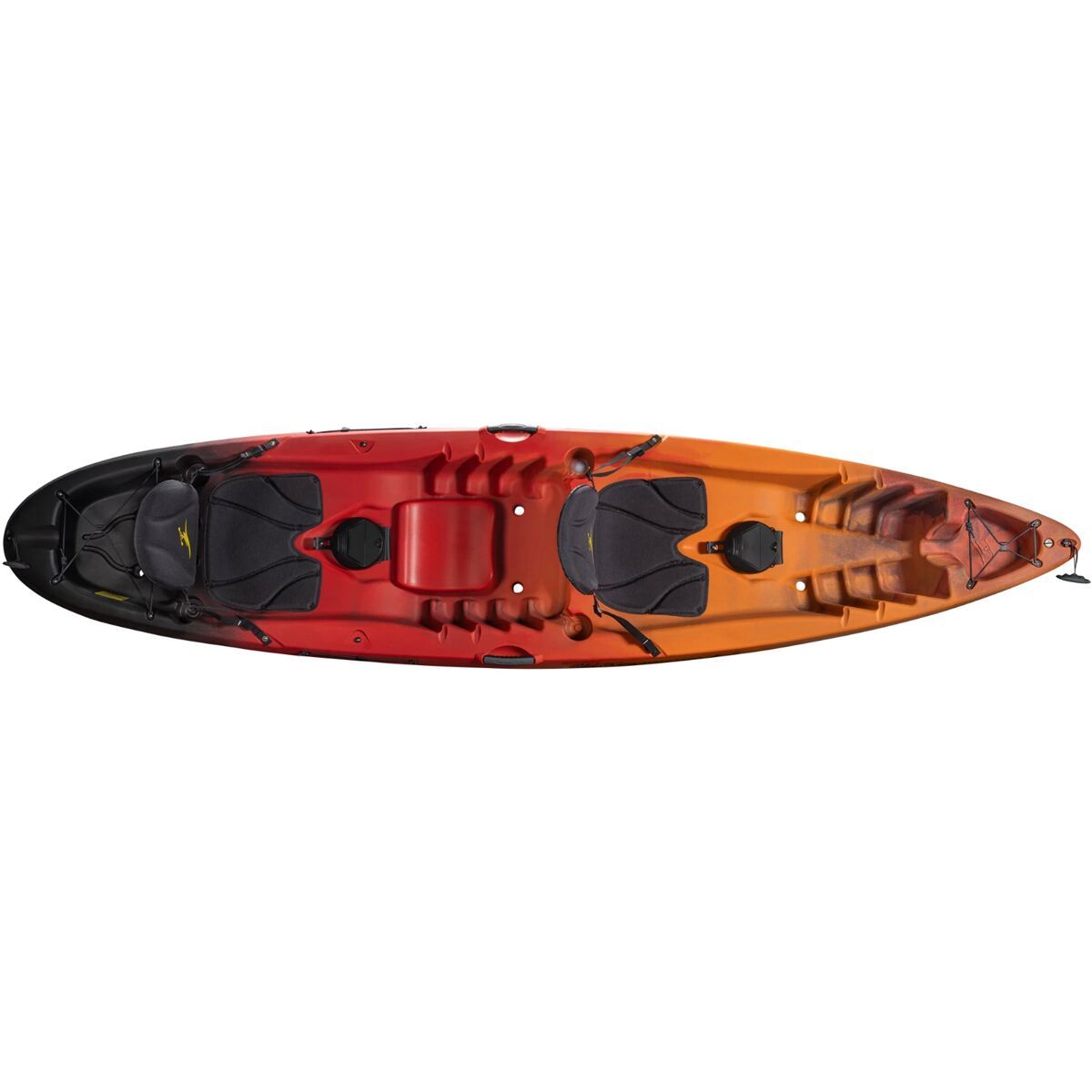 Old Town x Ocean Kayak Malibu Two Tandem Kayak - 2025 in Lava - Size: 12ft