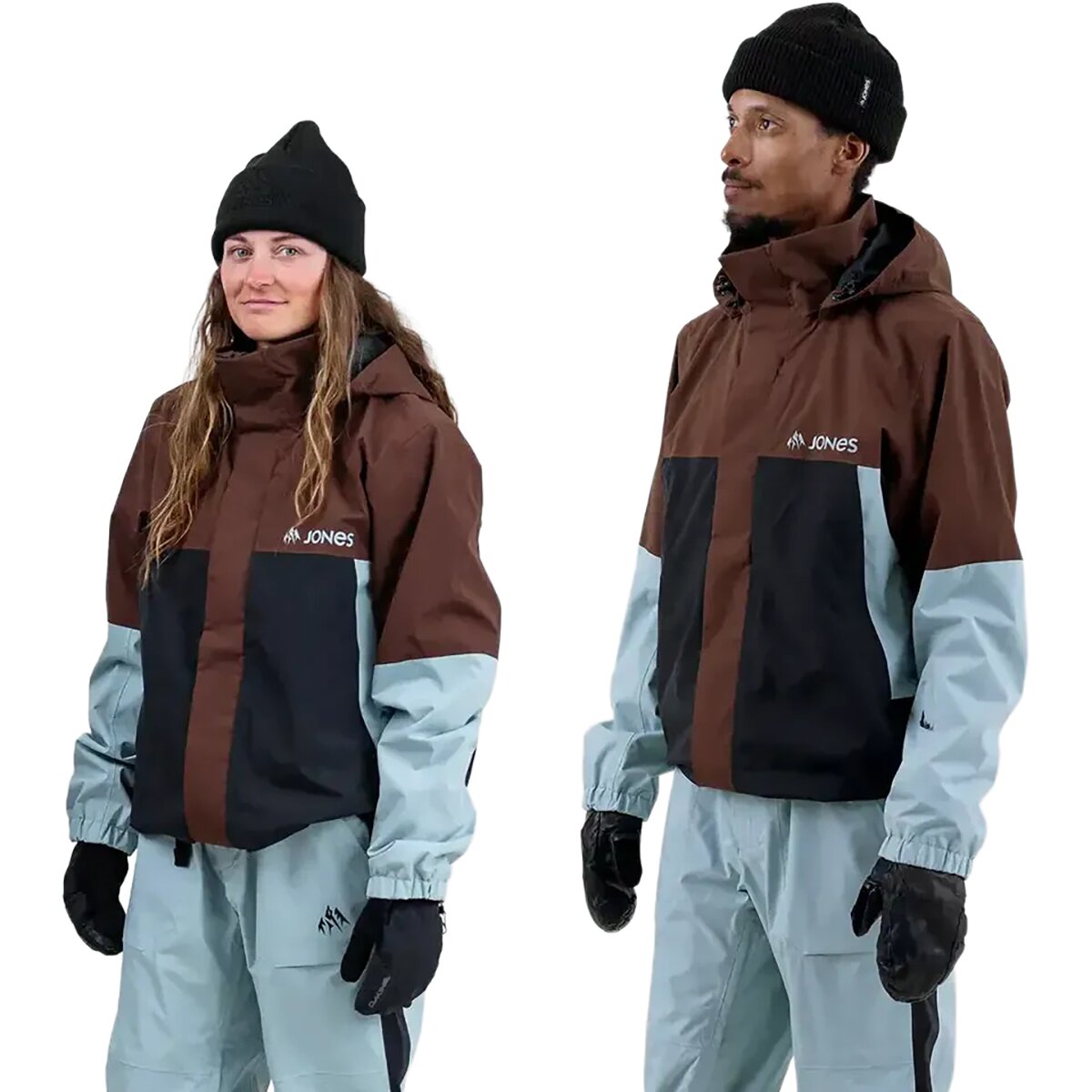 Jones Snowboards Jones Snowboards Mtn Surf Tweaker Recycled Jacket in Coffee Brown - Size: Large - $191.97 at Steep and Cheap