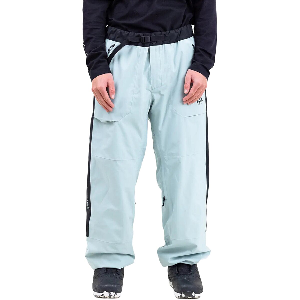 Jones Snowboards Jones Snowboards Mtn Surf Tweaker Recycled Pant in Arctic Blue - Size: Medium - $131.97 at Steep and Cheap