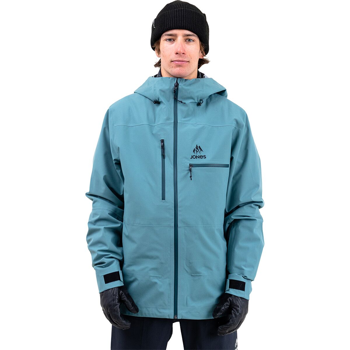 Jones Snowboards Jones Snowboards Men's Shralpinist Stretch Recycled Jacket in Atlantic Blue - Size: XL - $374.96 at Steep and Cheap