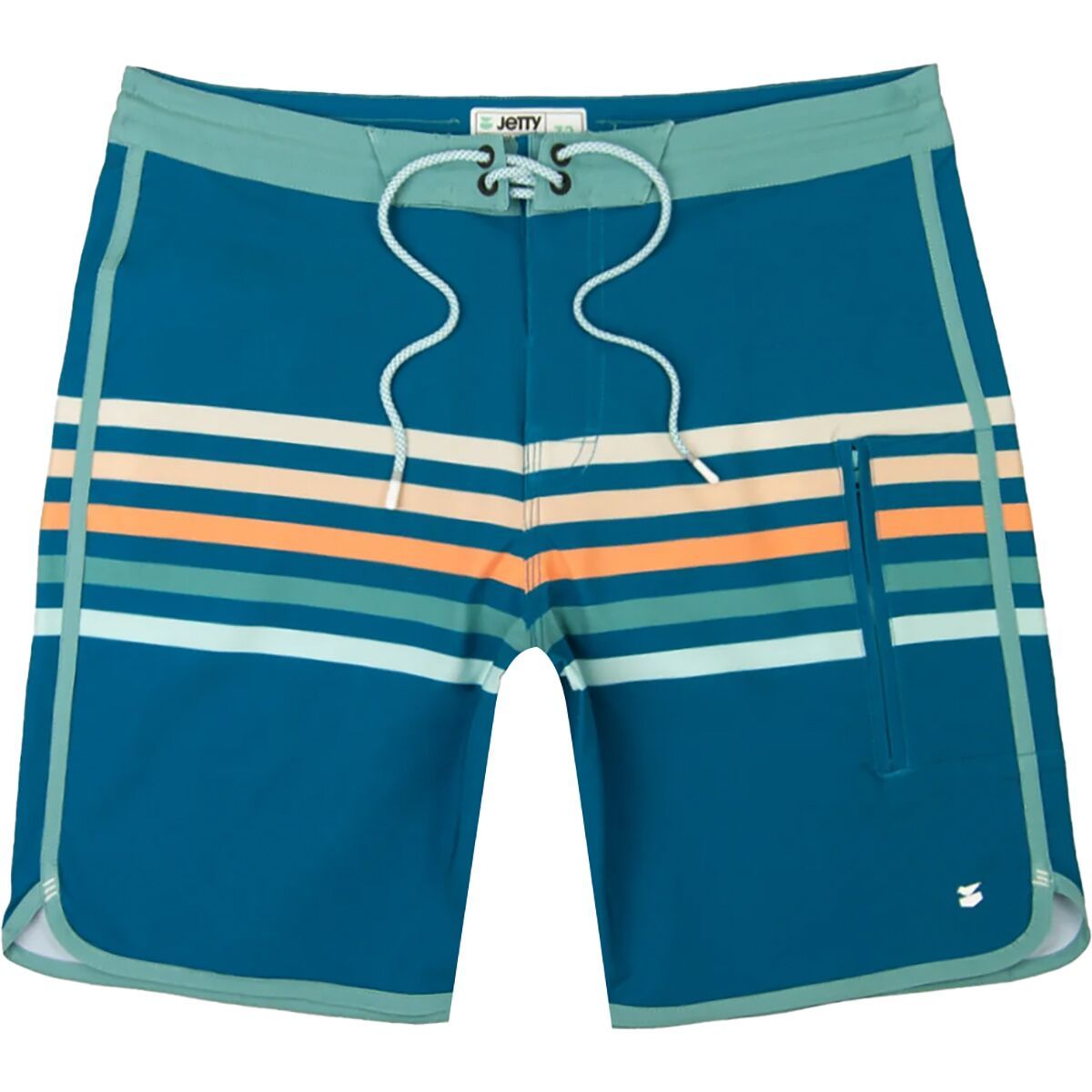 Jetty Men's Atlantic Board Short in Pacific - Size: 38