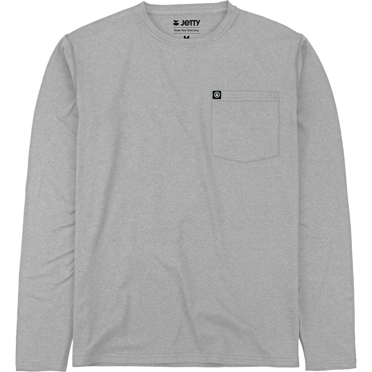 Jetty Jetty Men's Hydra UV Crewneck Top in Grey - Size: Large - $35.17 at Steep and Cheap