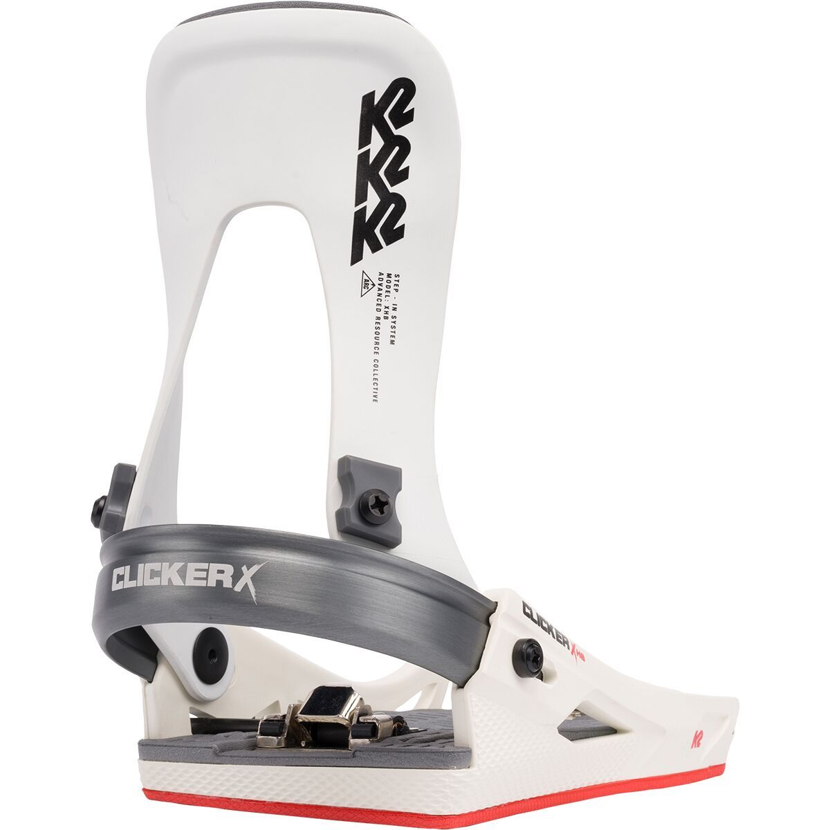 K2 Women's Clicker X HB Snowboard Binding - 2022 in White - Size: Small