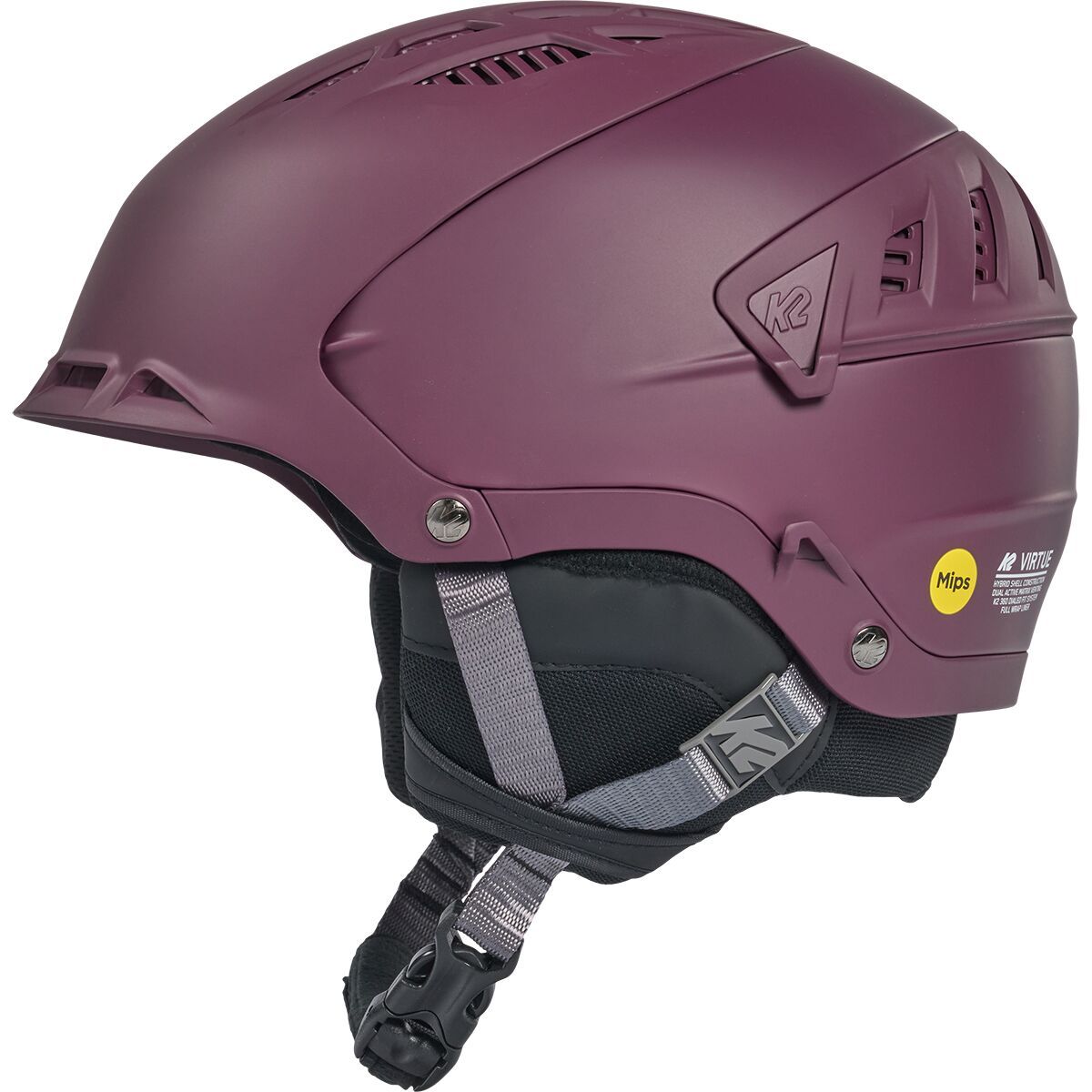 K2 Virtue MIPS Helmet in Merlot - Size: Medium