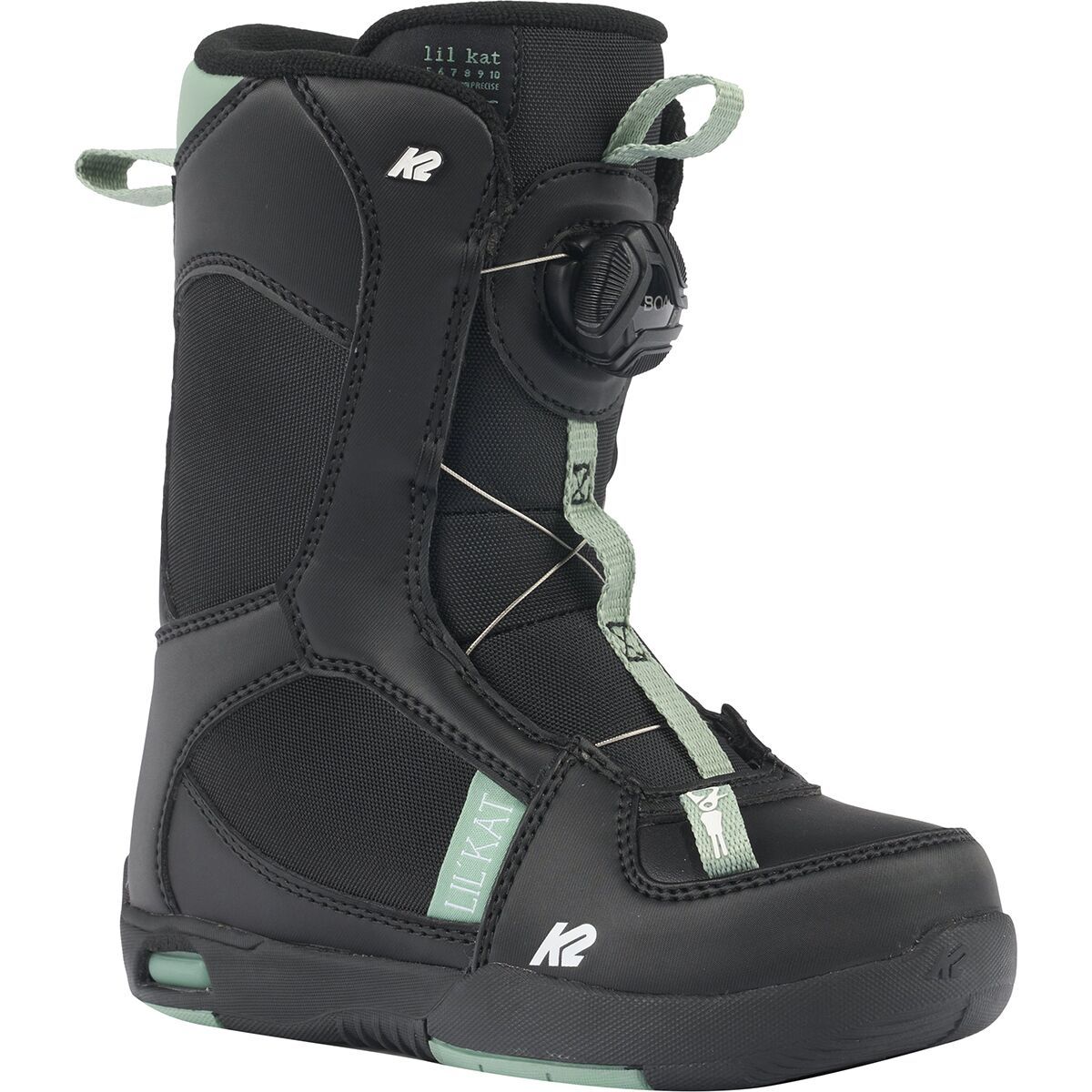K2 Lil Kat Snowboard Boot - 2025 - Kids' in Black - Size: 2