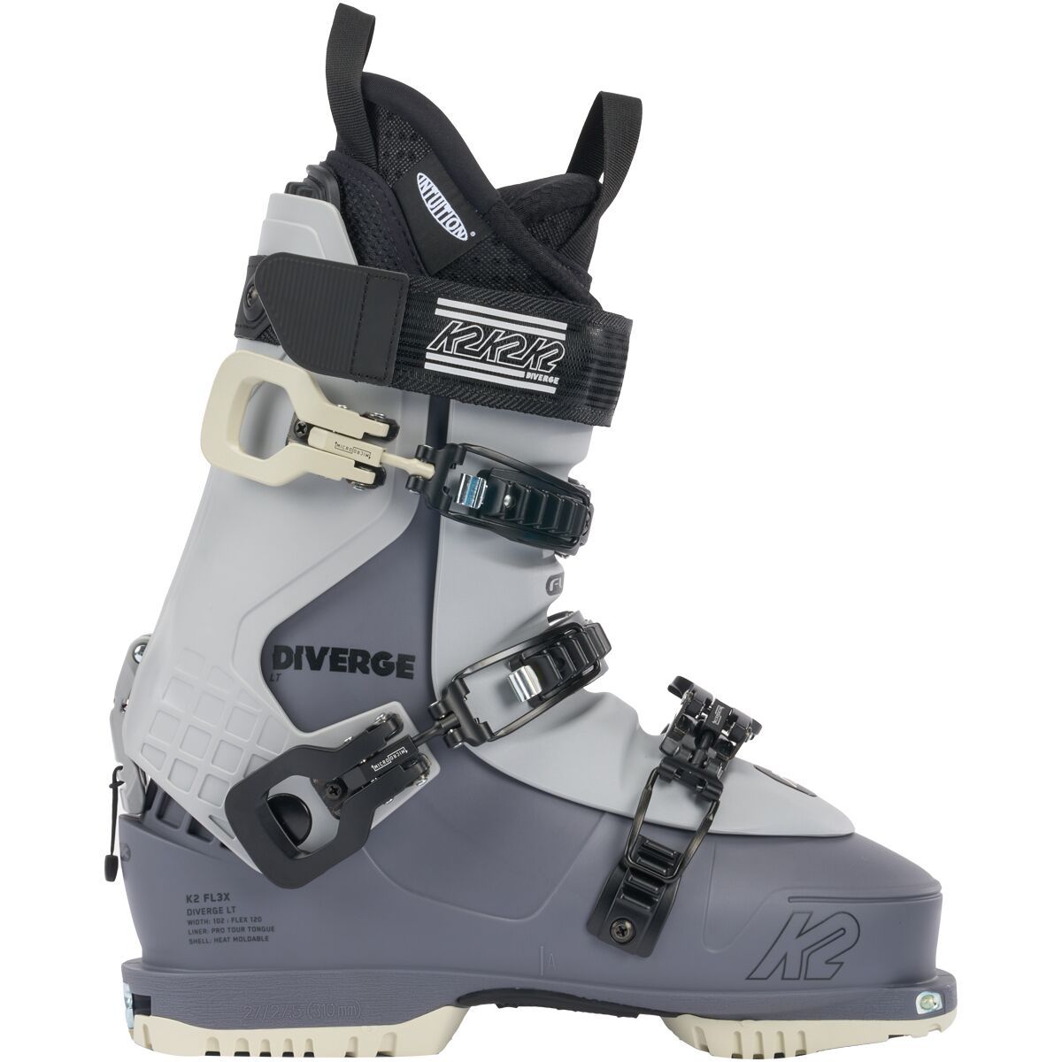 K2 Diverge LT Ski Boot - 2024 - Size: 25.5