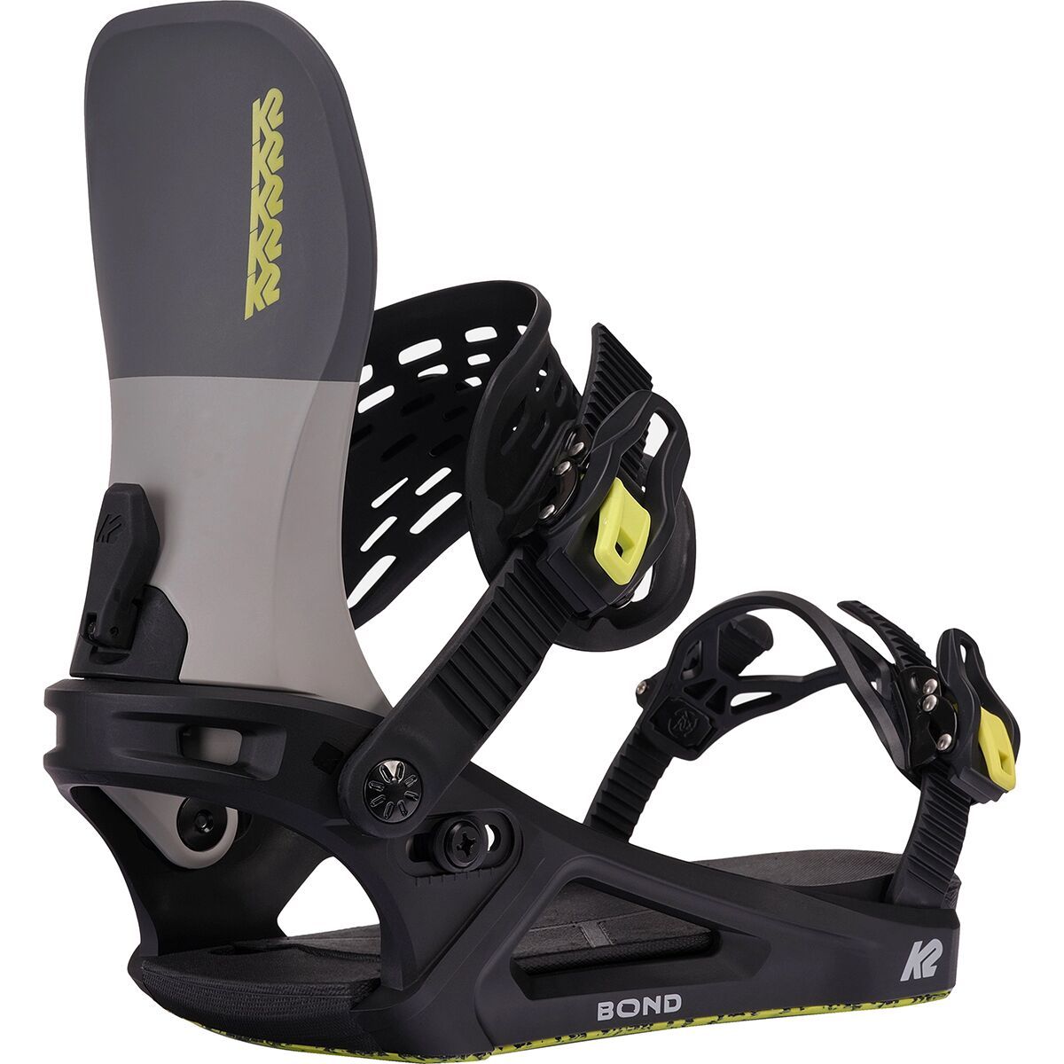 K2 Bond Snowboard Binding - 2025 in Grey - Size: Medium