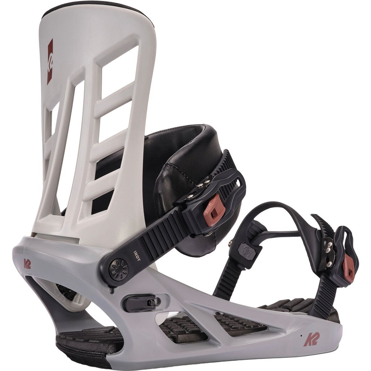 K2 Indy Snowboard Binding - 2025 in Grey - Size: XL