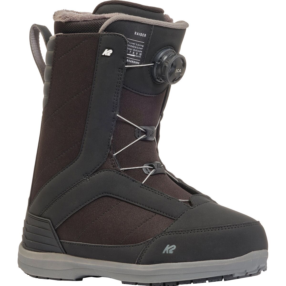K2 Men's Raider Snowboard Boot - 2025 in Black - Size: 12