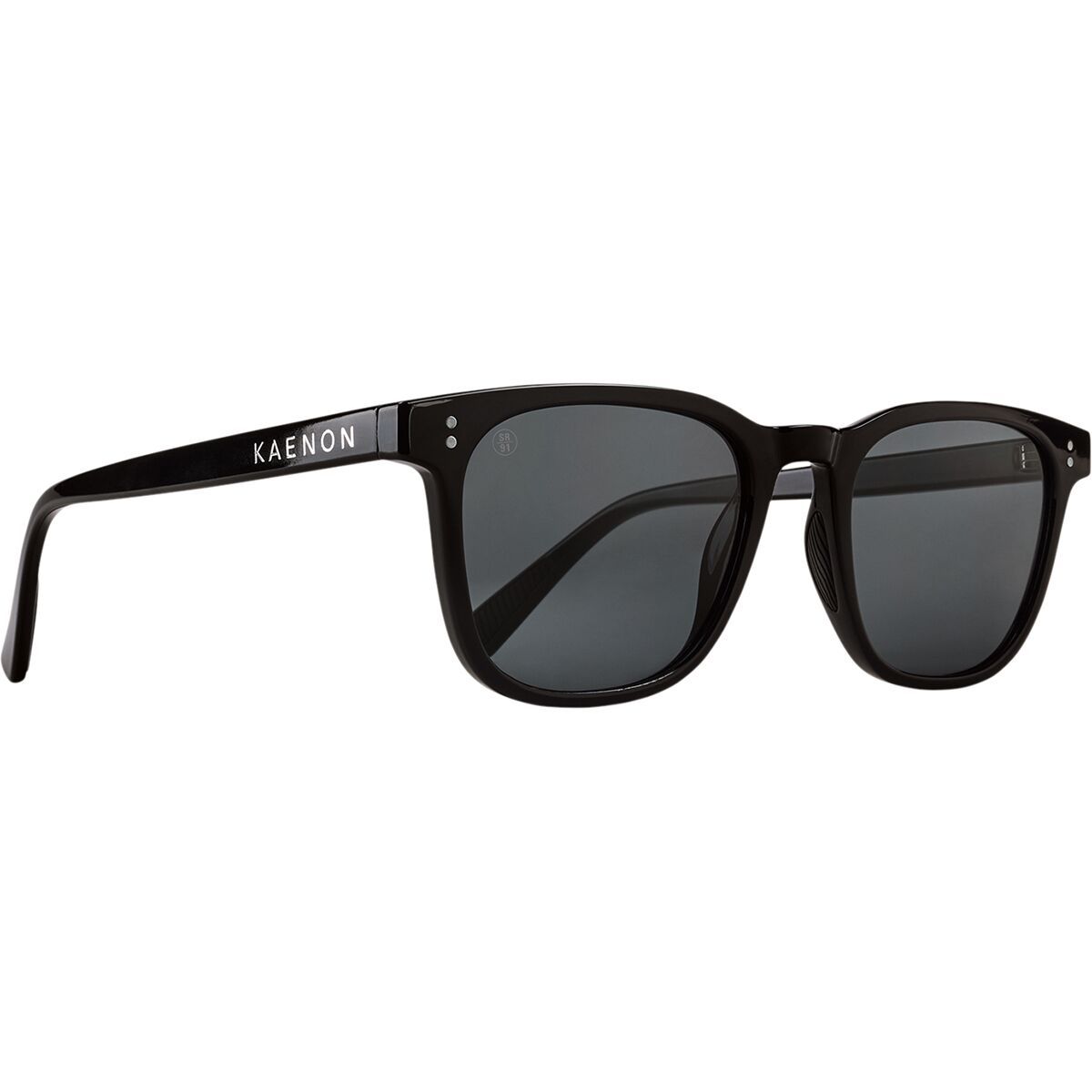 Kaenon Morro Polarized Sunglasses in Gloss Black / Grey 12
