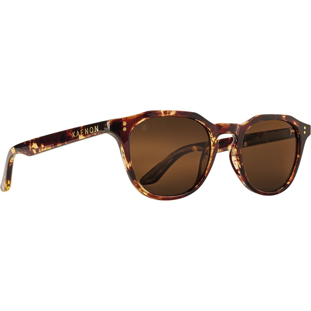 Kaenon Pacifica Polarized Sunglasses in Gloss Black / Grey 12