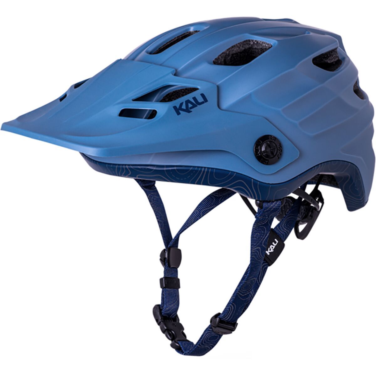 Kali Protectives Maya 3.0 Helmet in Solid Matte Moss / Silver - Size: S/M