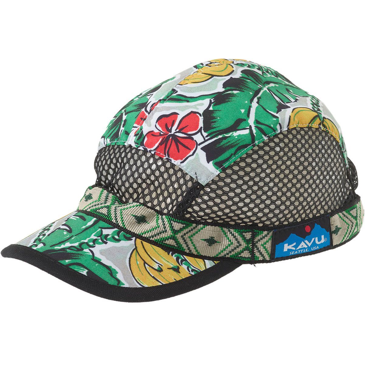 KAVU Trailrunner Hat in Pyrite / Assorted Band - Size: Medium
