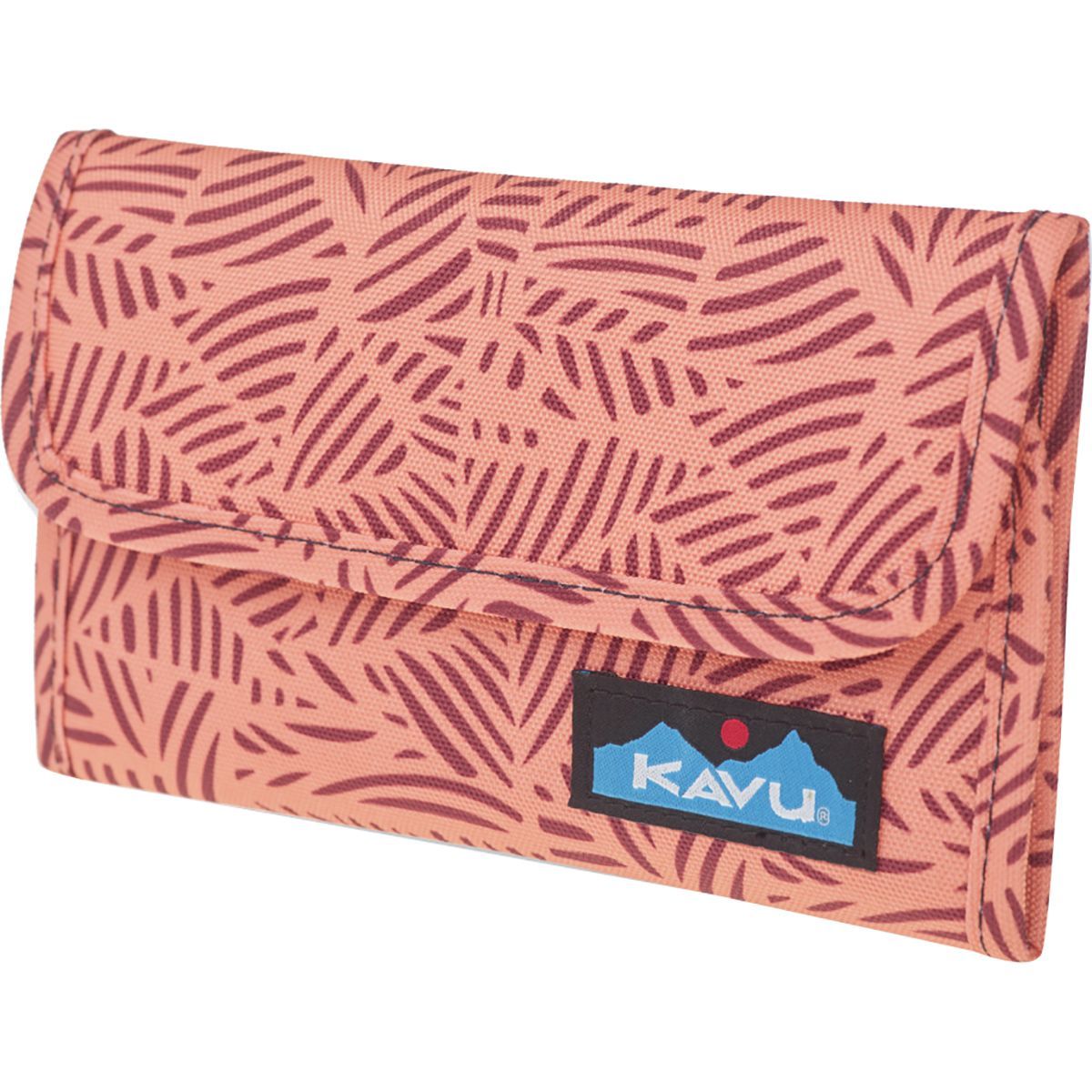 KAVU Women's Mondo Spender Wallet in Black Topo