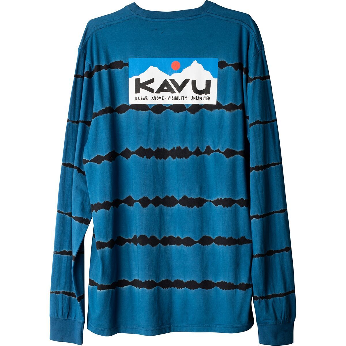 KAVU Men's Etch Art Long-Sleeve T-Shirt in Off White - Size: XL