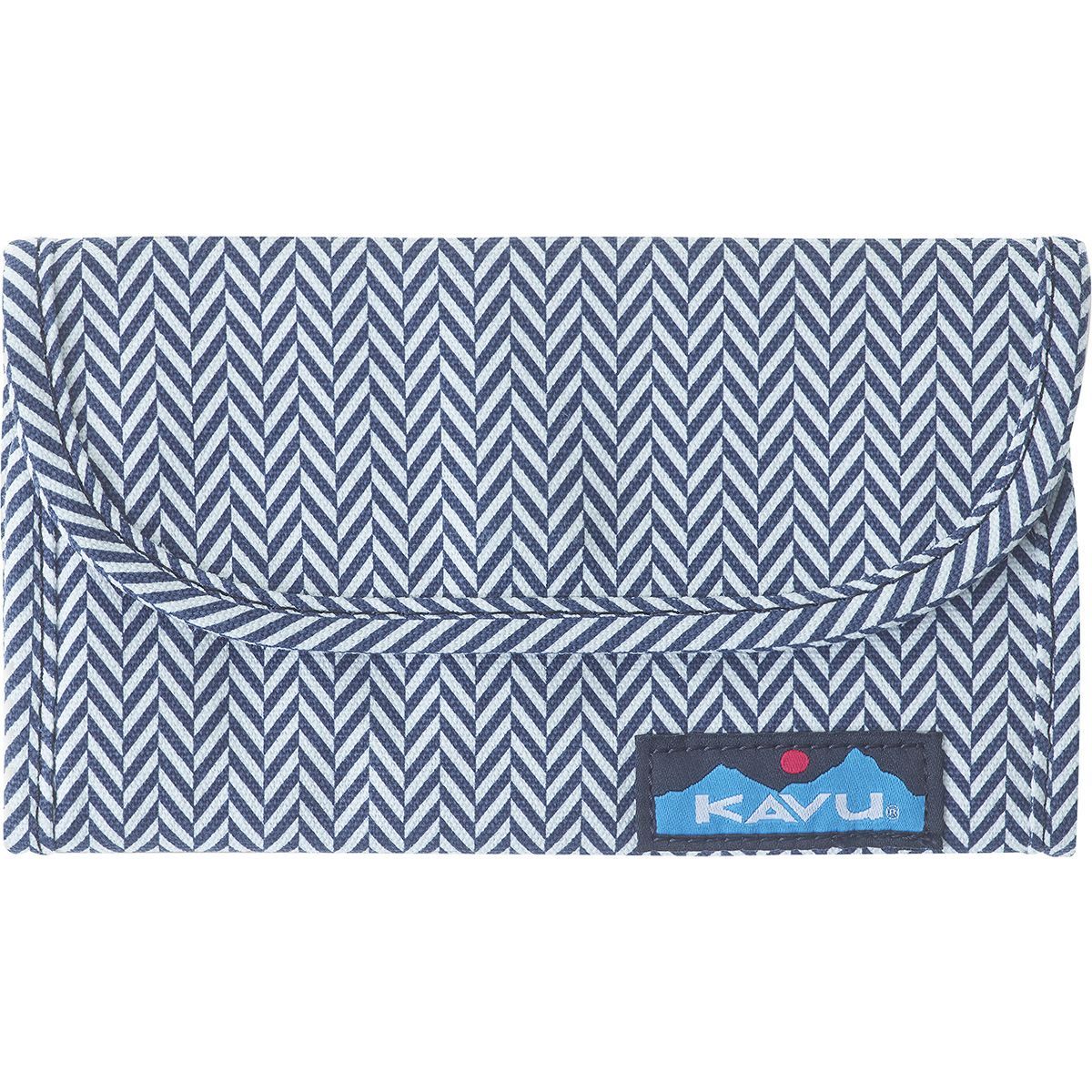 KAVU Women's Big Spender Wallet in Midsummer Stripe