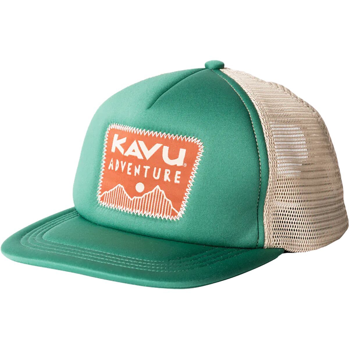 KAVU Foam Dome Trucker Hat in Moonbeam
