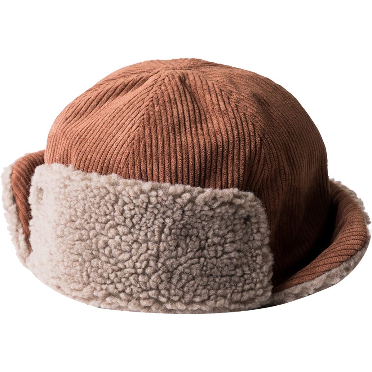 KAVU Fur Ball Fudd Baseball Hat in Heritage Khaki