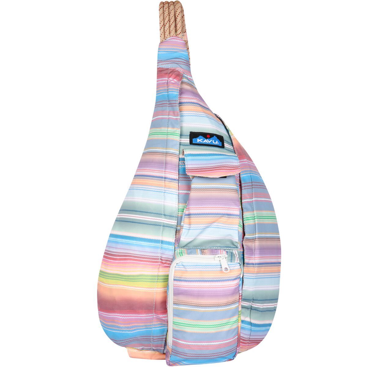 KAVU Rope Sack in Rainbow Run