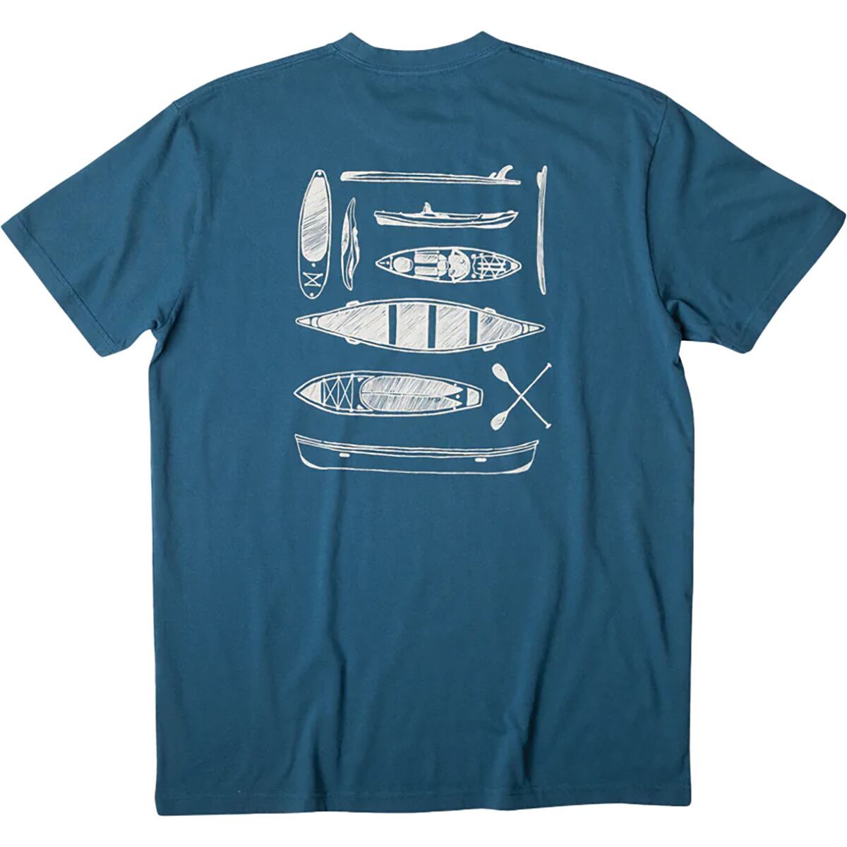 KAVU Men's Paddle Out T-Shirt in Orion Blue - Size: Medium