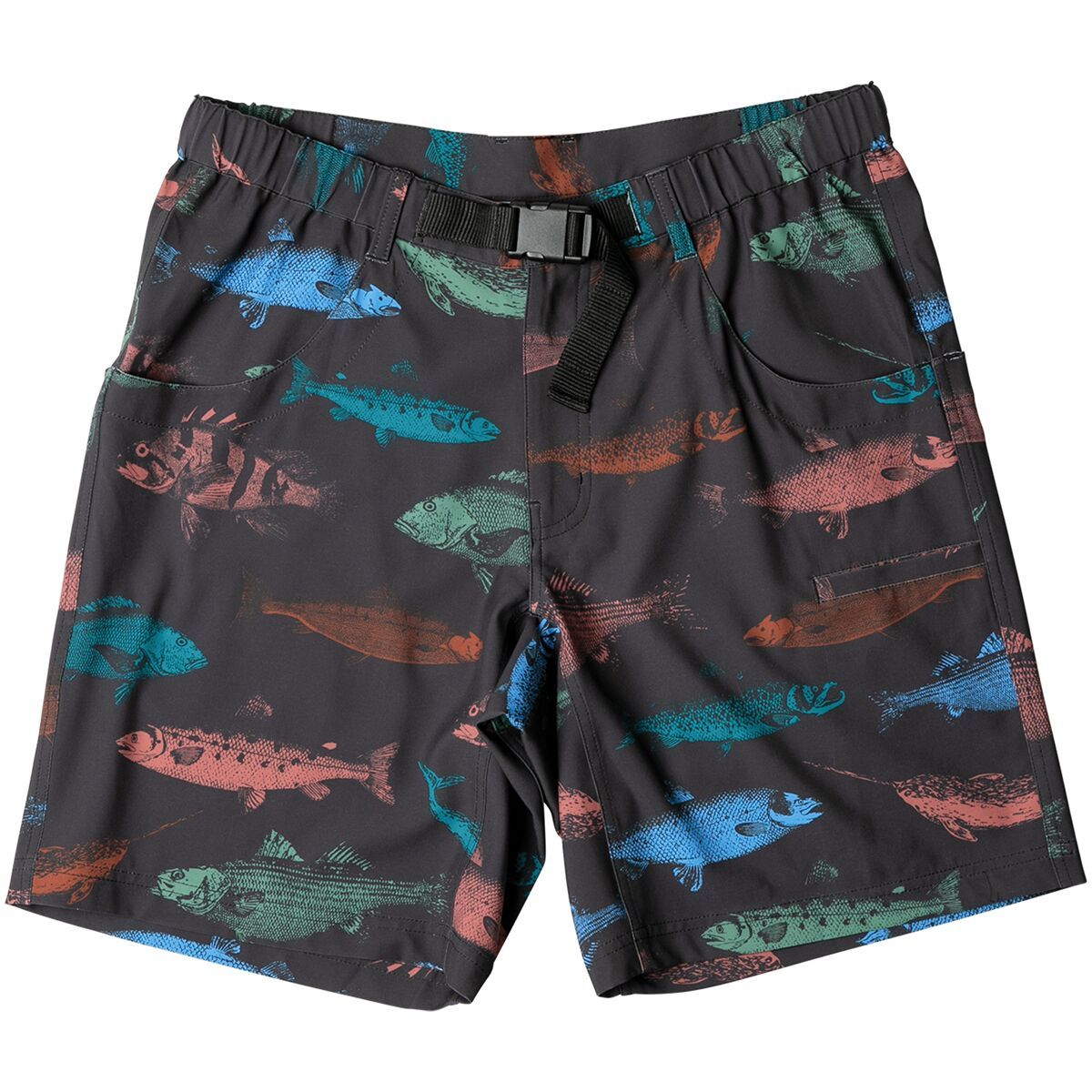 KAVU Men's Chilli H20 Short in Match Mixed - Size: Large