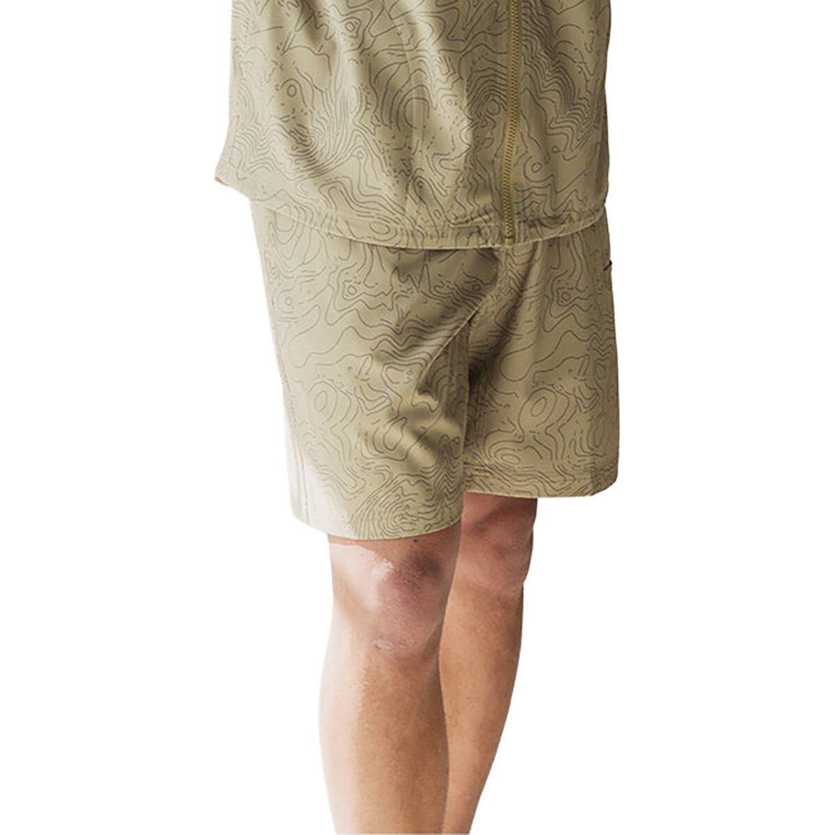 KAVU Men's Chilli H20 Short in Terrain Topo - Size: Large