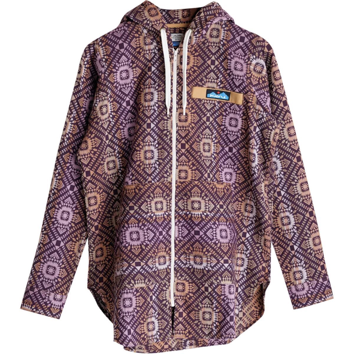 KAVU Women's Saratoga Jacket in Berry Bliss - Size: XL