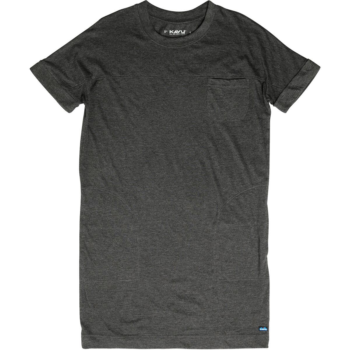 KAVU Women's Cut Back T-Shirt Dress in Moon Meadow - Size: Medium