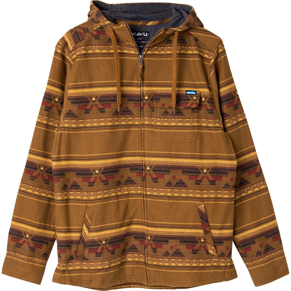KAVU Men's Midland Hoodie in Bronze Peak - Size: Large