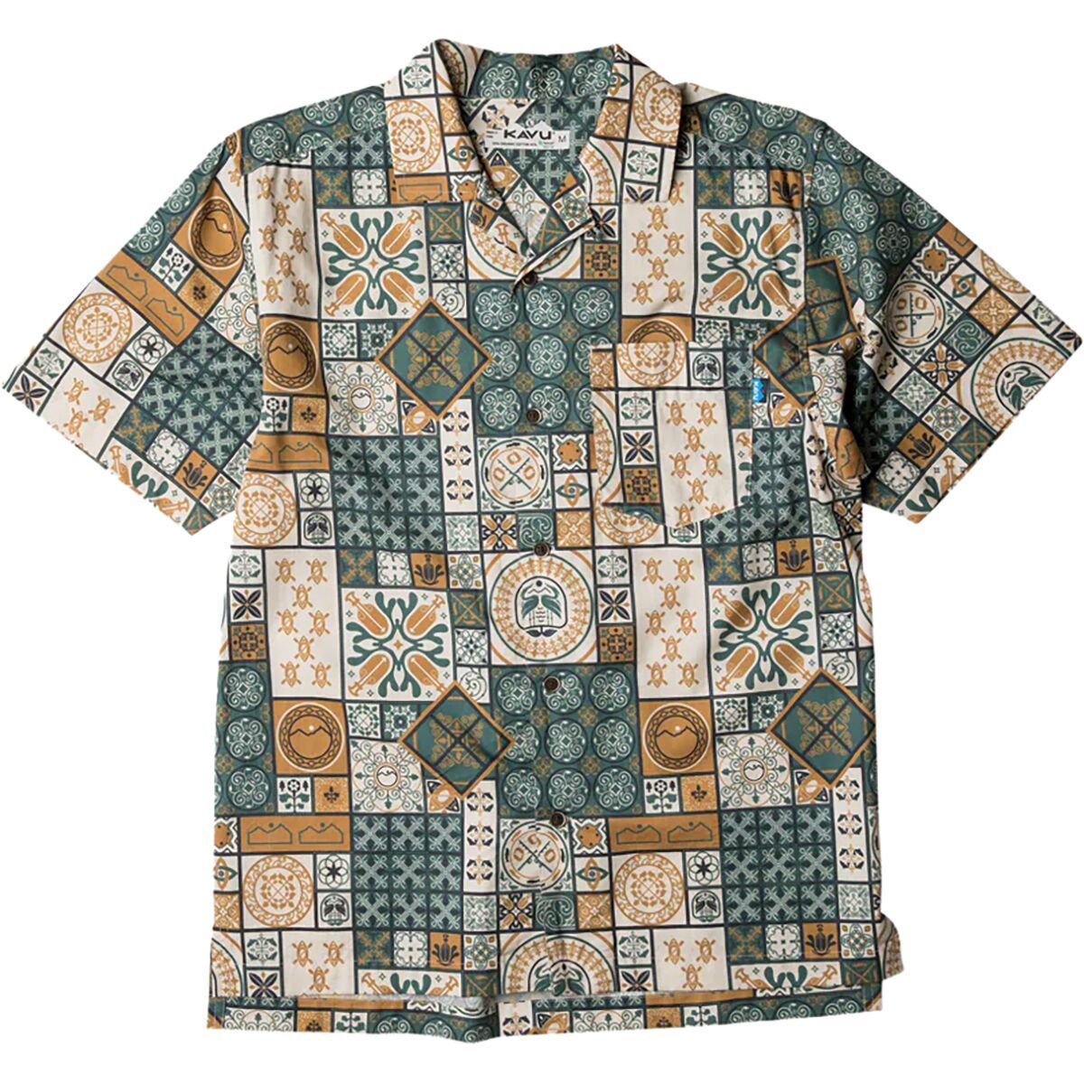 KAVU Men's Bainbridge Shirt in Rhodies - Size: XXL