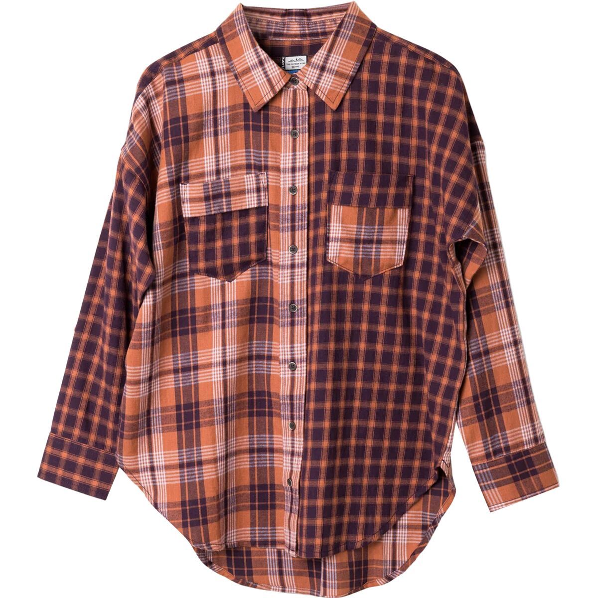KAVU Women's Oakheart Long-Sleeve Shirt in Huckleberry Ridge - Size: Medium