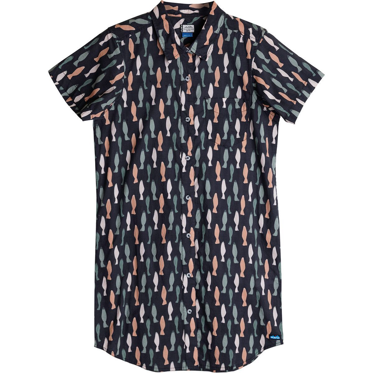 KAVU Women's Girl Party Dress in Upstream - Size: Small