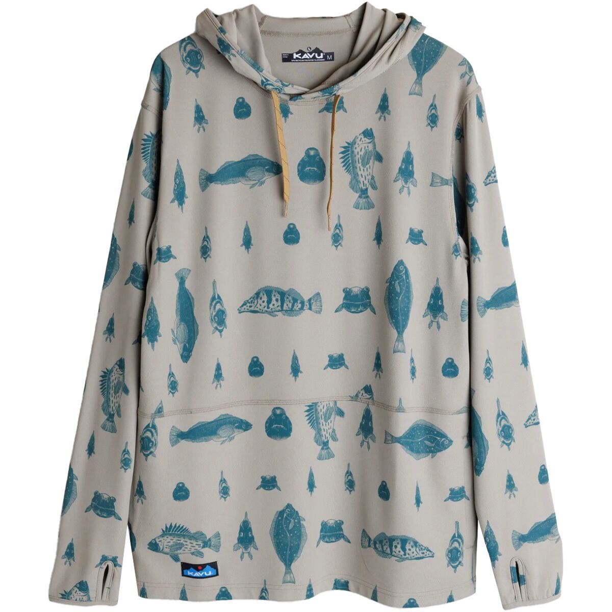 KAVU Men's Sol Hoodie in Dream Van Blues - Size: Medium