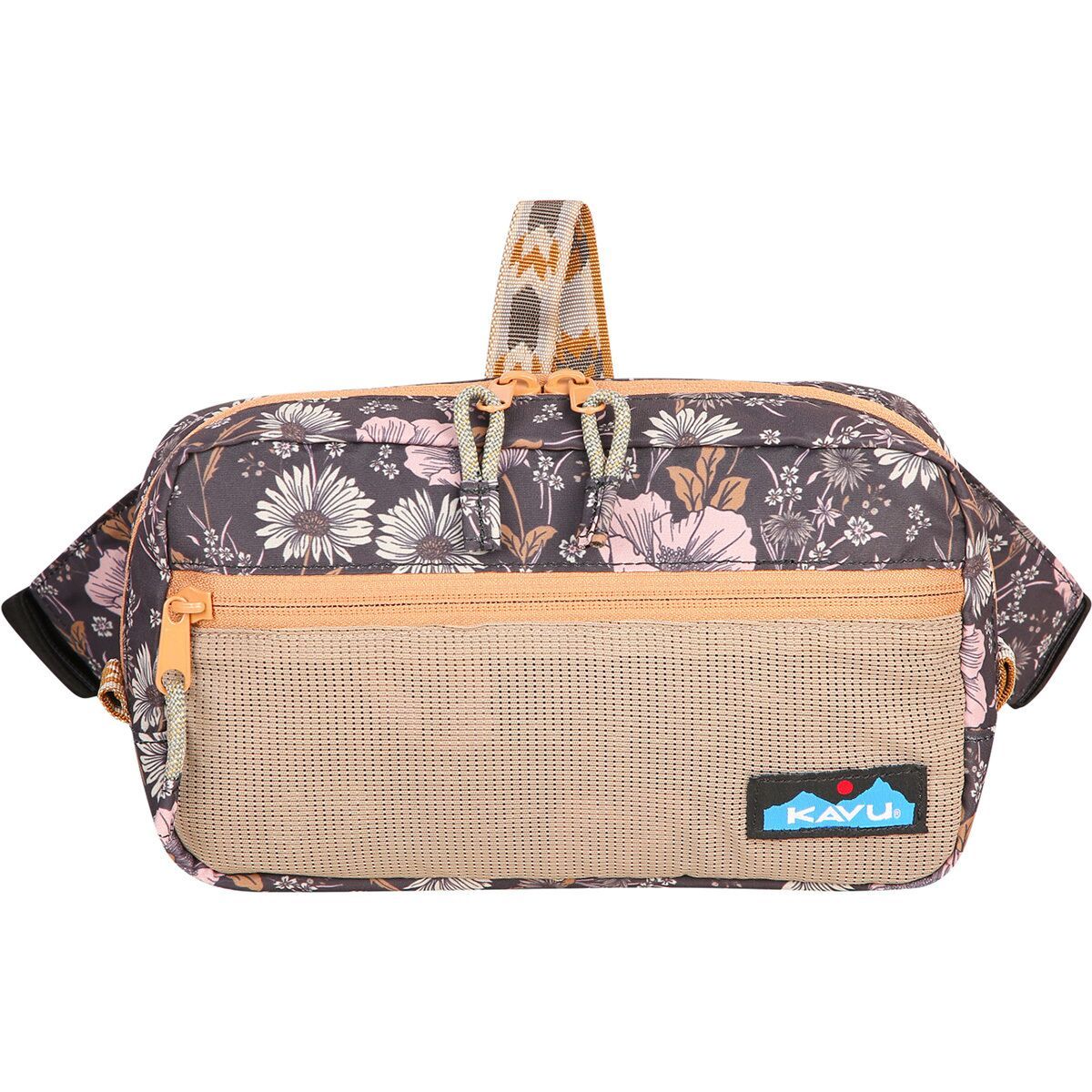 KAVU Cattle Point Sling Bag in Quiet Wildflowers
