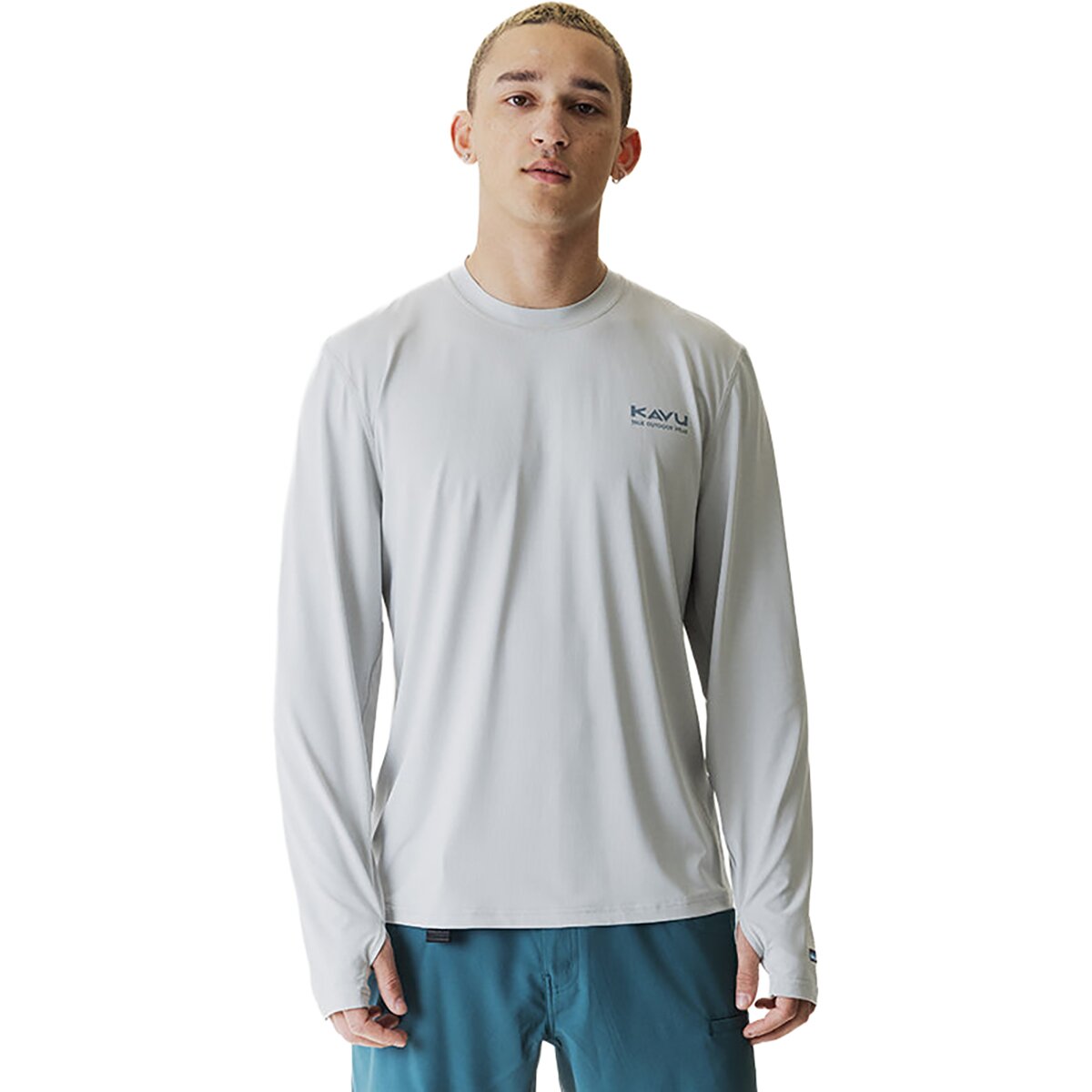 KAVU KAVU Men's Sunday Crew Shirt in Vapor - Size: XXL - $41.97 at Steep and Cheap