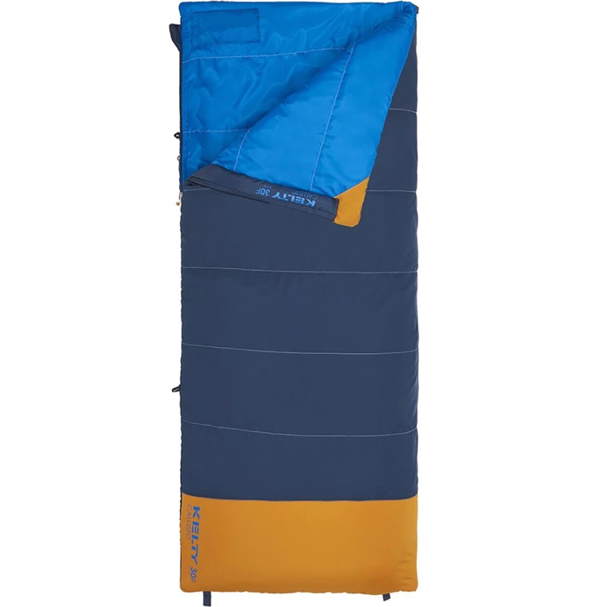 Kelty Callisto 30 Sleeping Bag: 30F Synthetic - Kids' in Midnight Navy - Size: Short/Right Zip
