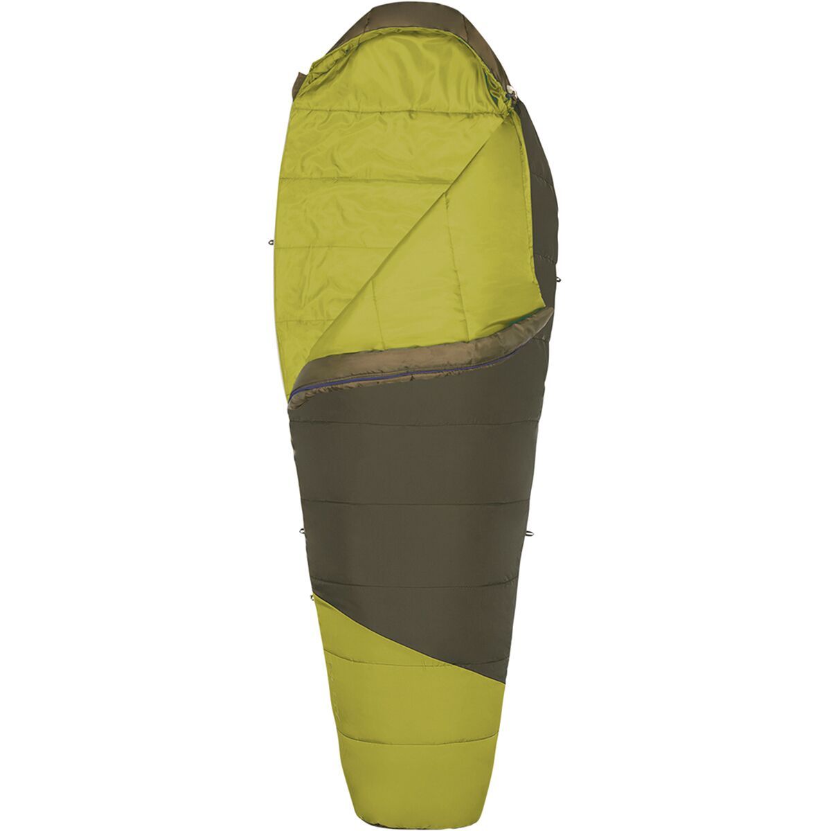 Kelty Mistral Sleeping Bag: 40F Synthetic in Grape Leaf - Size: Regular/Right Zip