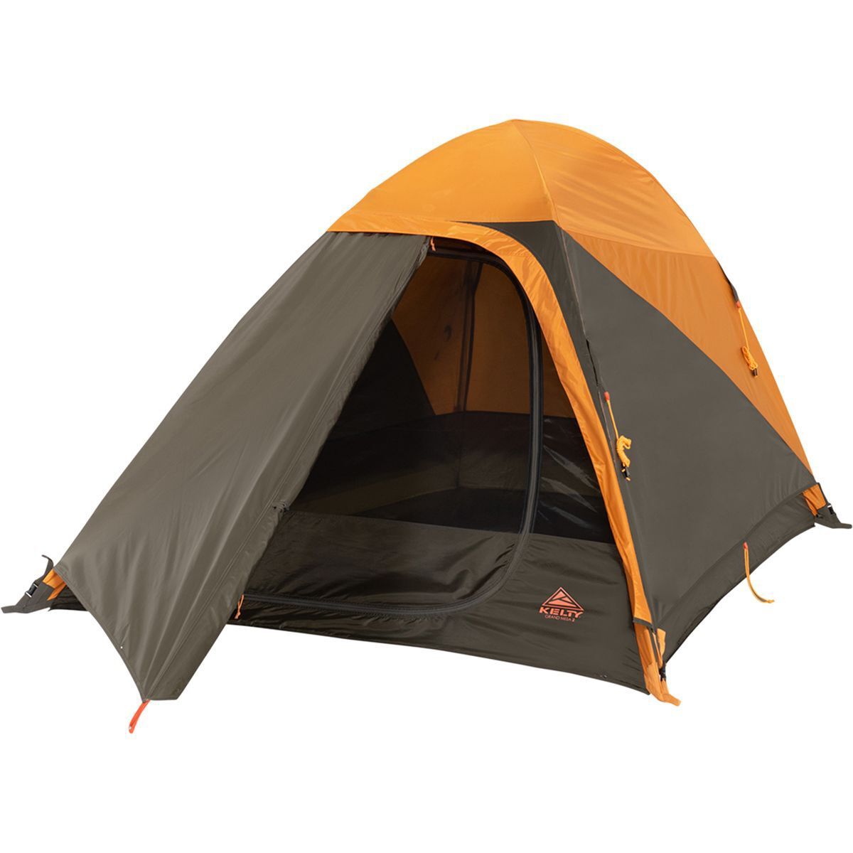 Kelty Grand Mesa 2 Tent: 2-Person 3-Season in Canyon Brown / Golden Oak