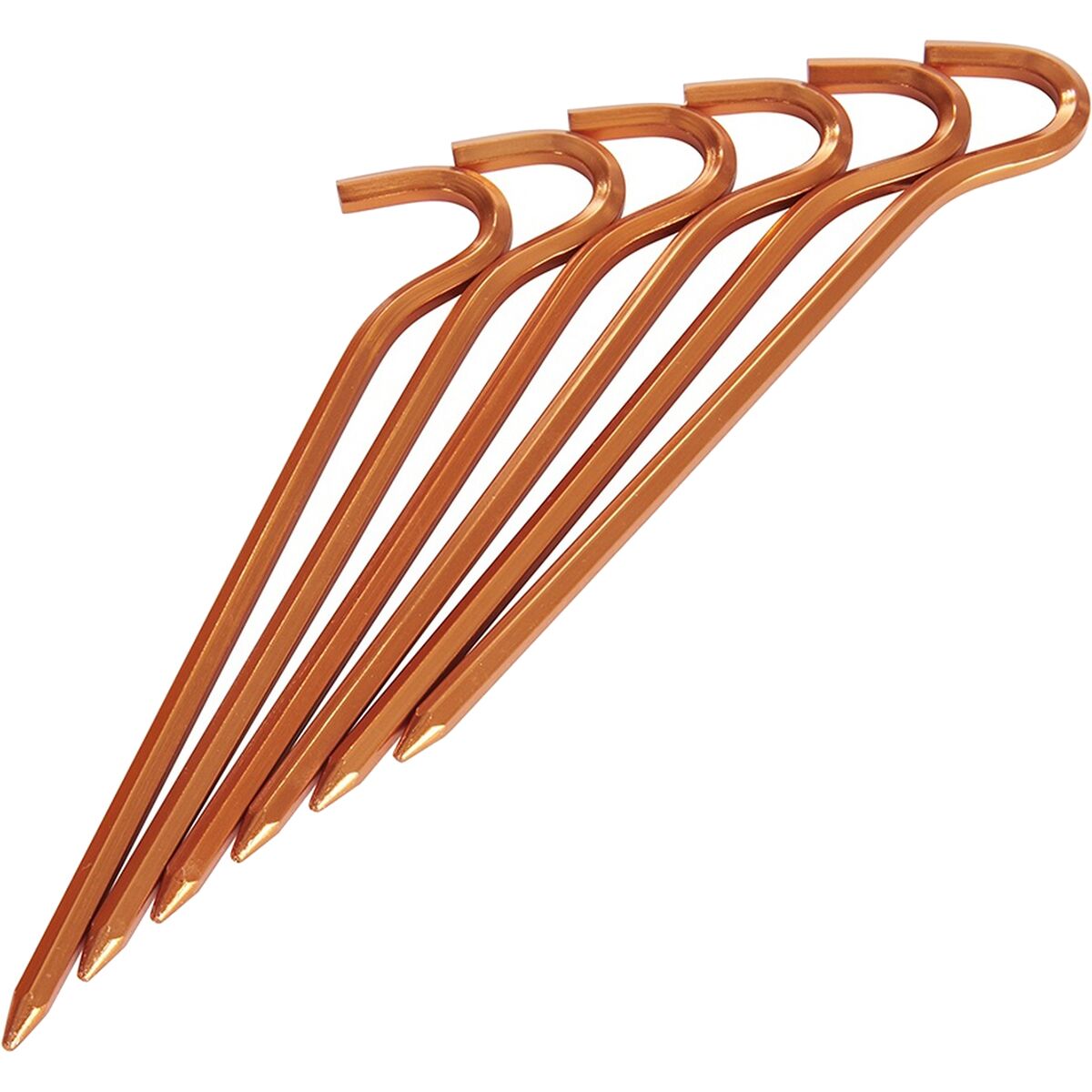 Kelty Nobendium II 6 Pack Tent Stakes in Orange