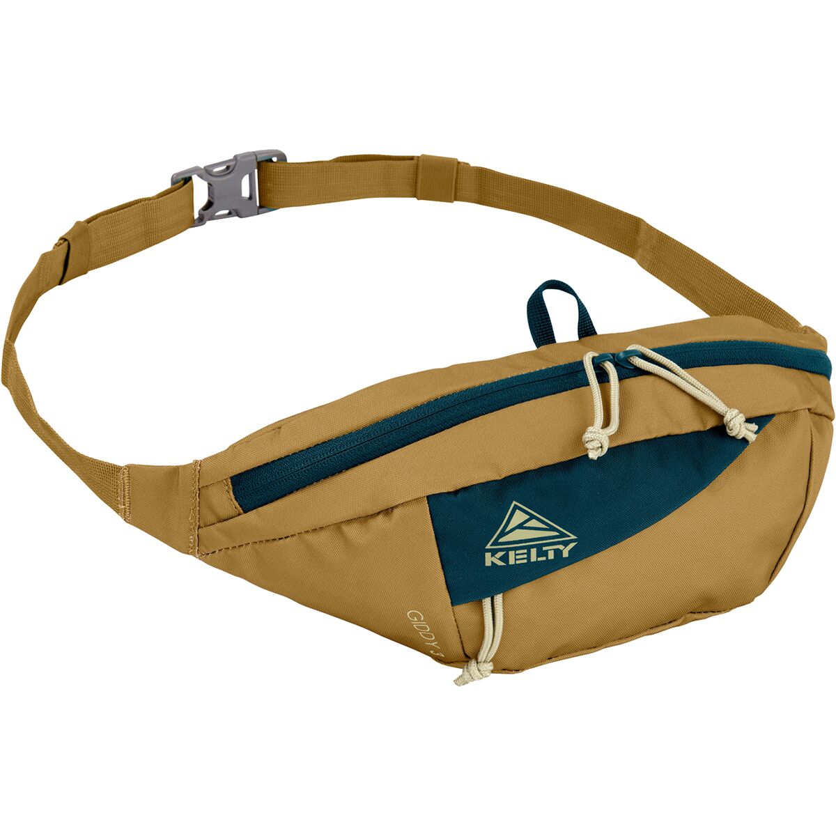 Kelty Giddy 3L Lumbar Pack in Dull Gold / Reflecting Pond