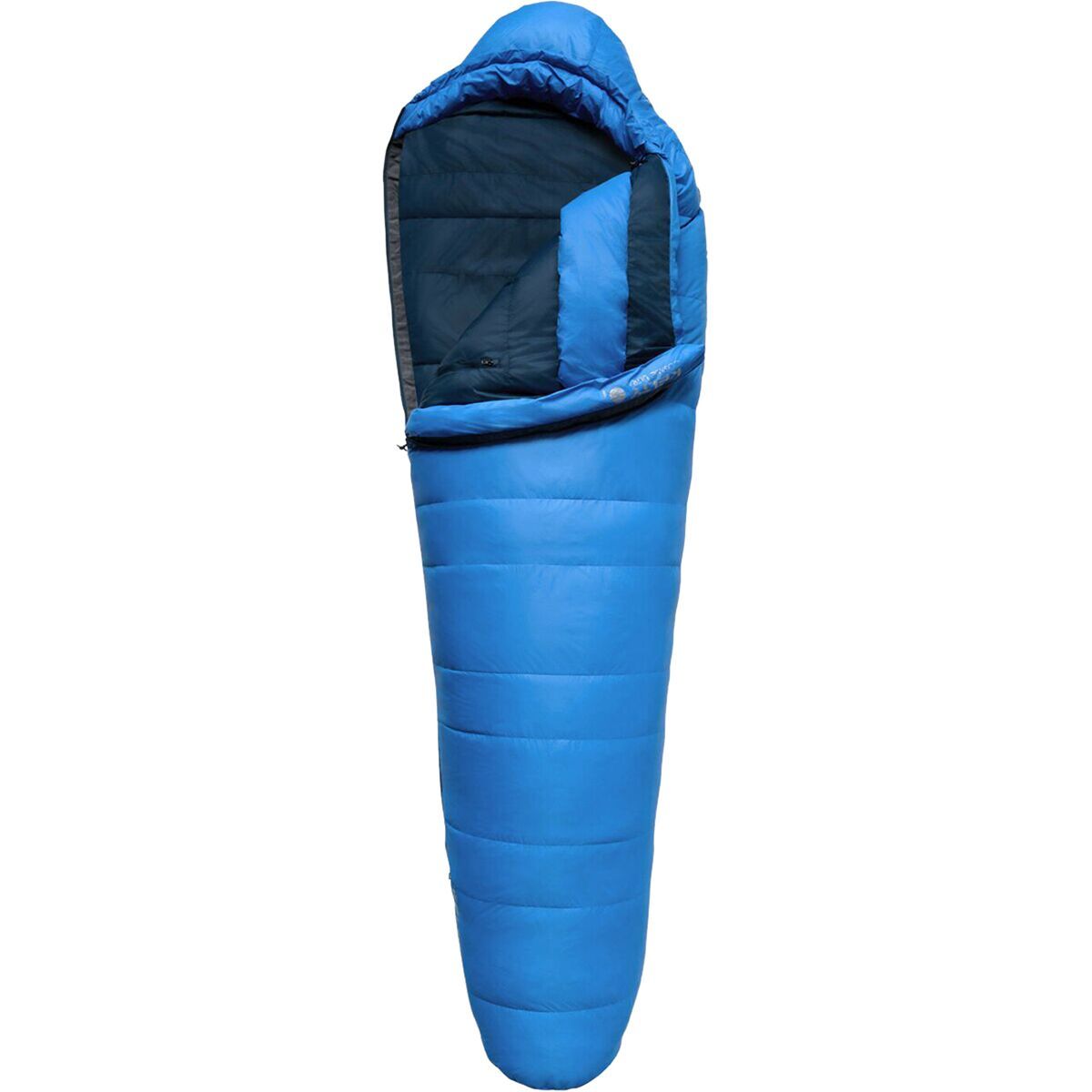 Kelty Cosmic Ultra 800 DriDown Sleeping Bag: 20F Down in Tapestry Blue / Dark Shadow - Size: Regular/Right Zip