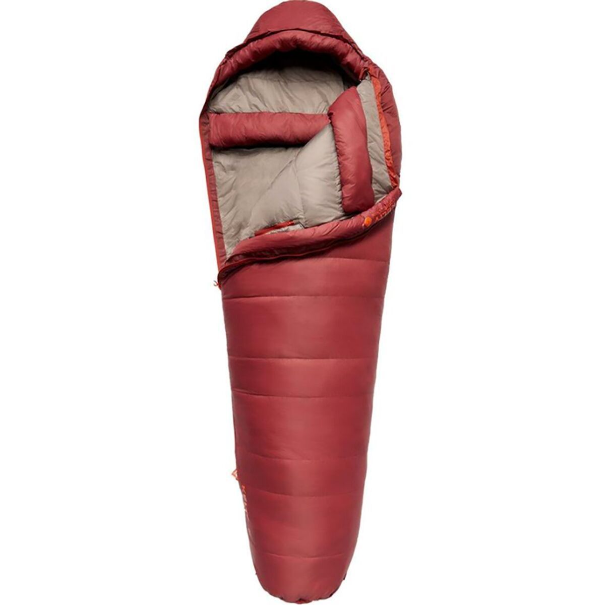 Kelty Cosmic 0 Sleeping Bag: 0F Down in Fired Brick / Red Ochre - Size: Regular/Right Zip