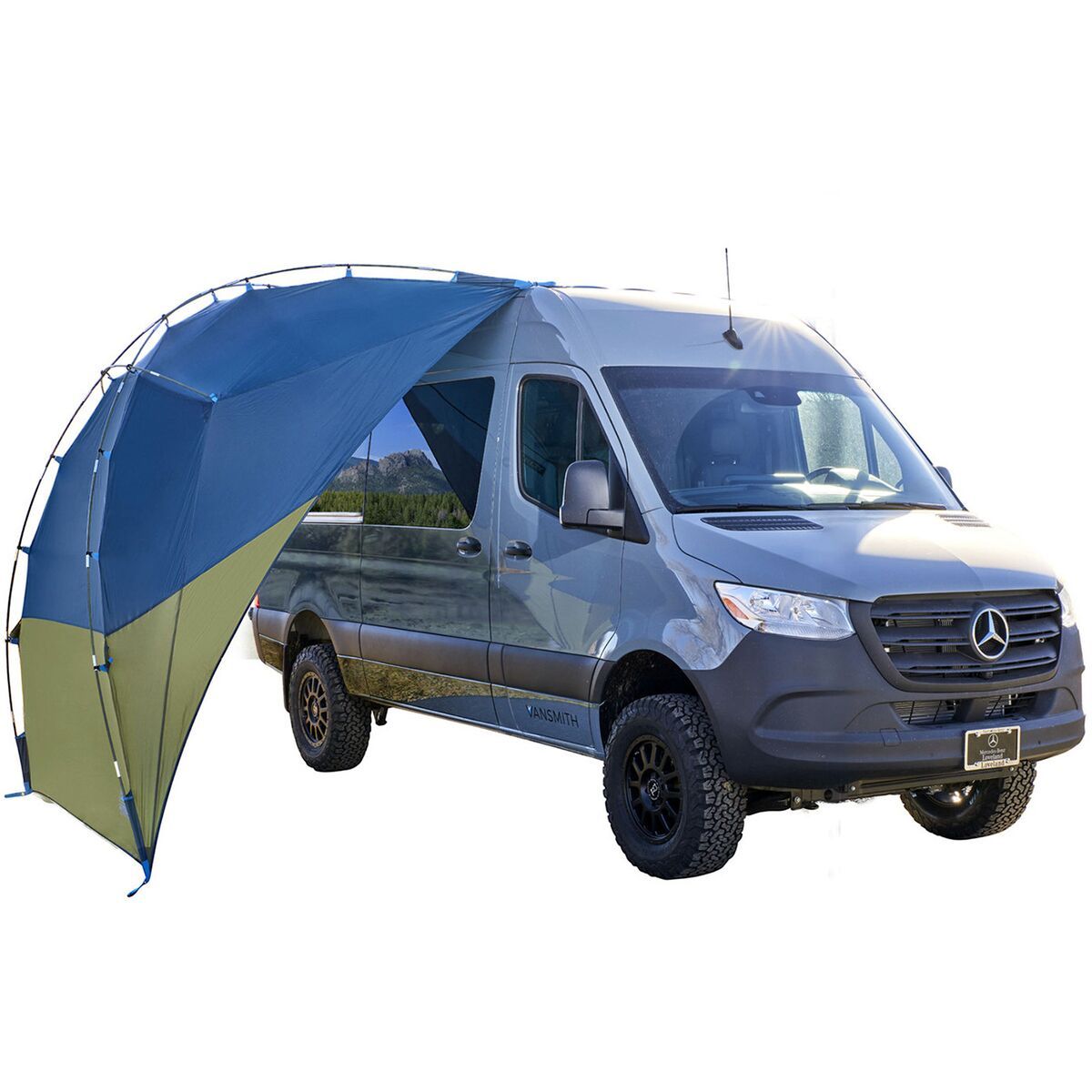 Kelty Sideroads Awning in Midnight Navy / Winter Moss
