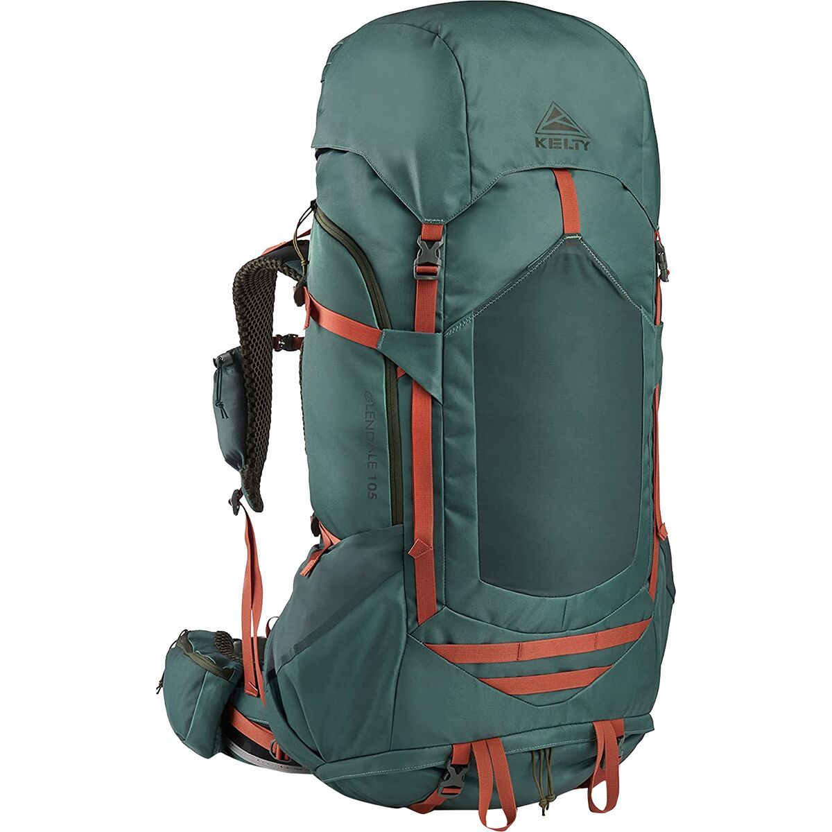 Kelty Glendale 105L Backpack in Duck Green / Ginger Bread