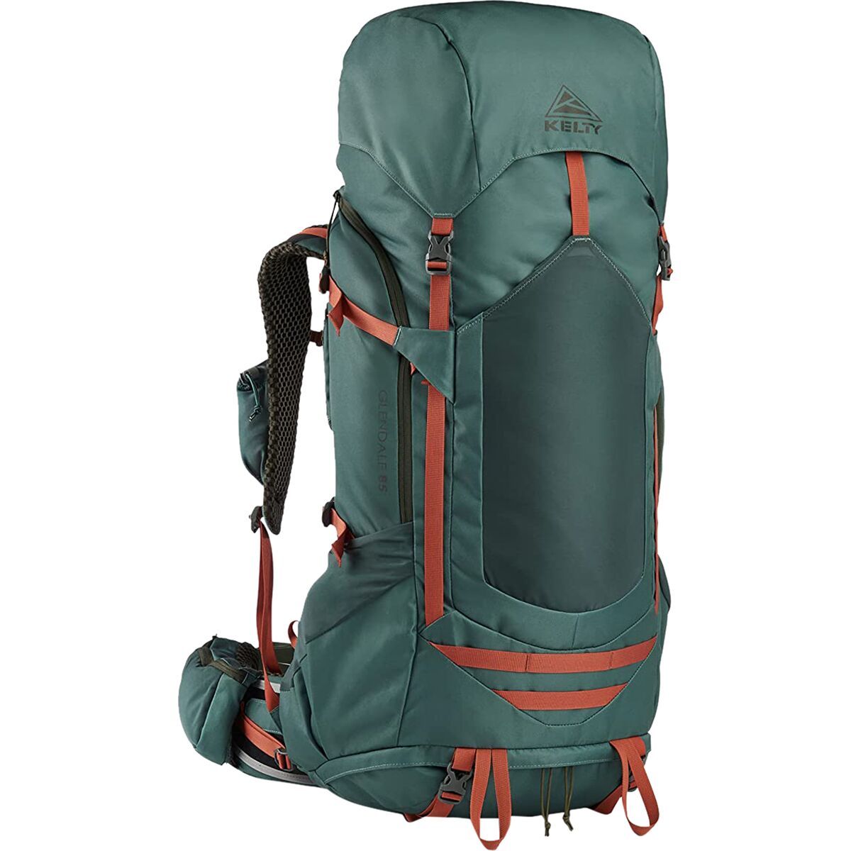 Kelty Glendale 85L Backpack in Duck Green / Ginger Bread