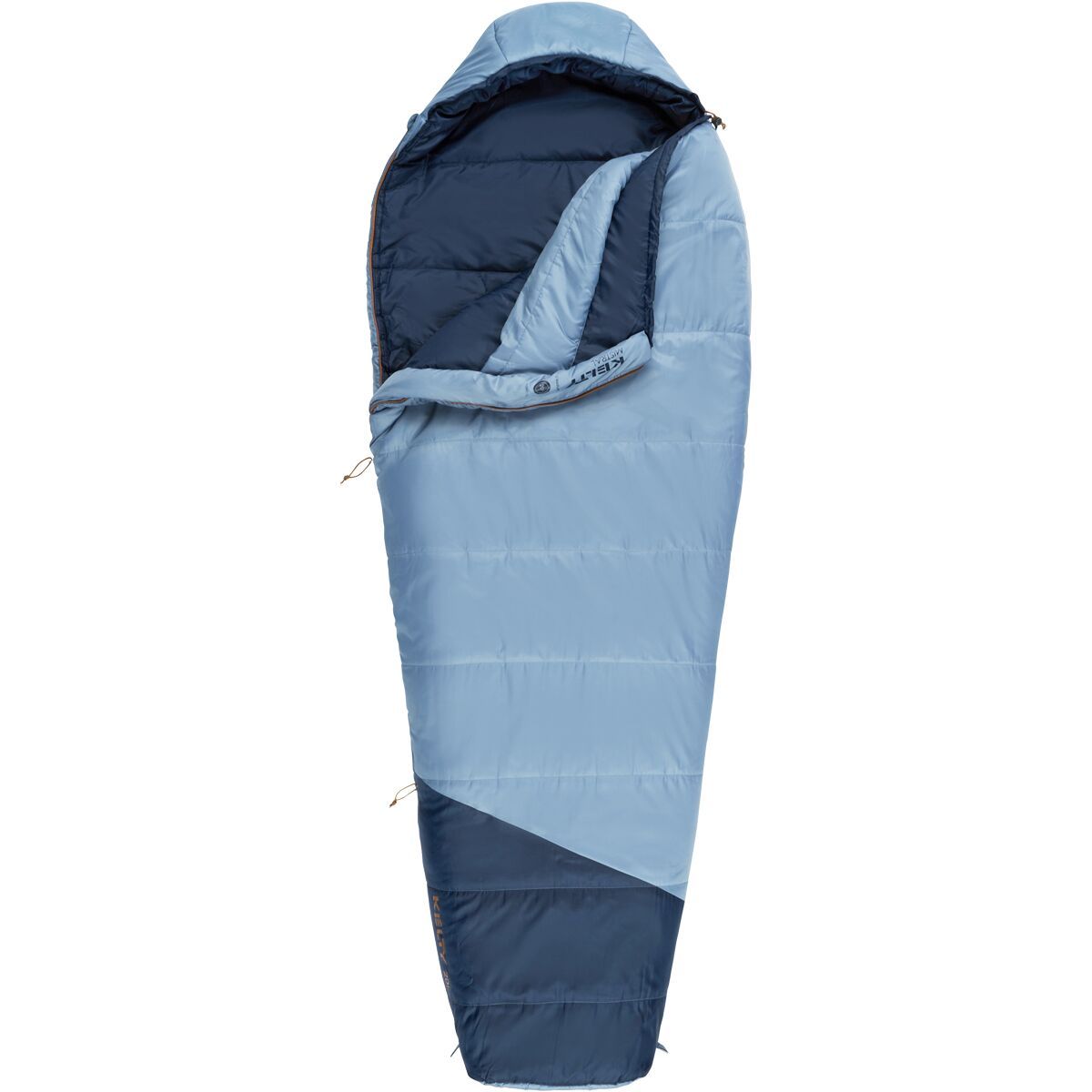 Kelty Women's Mistral Sleeping Bag: 20F Synthetic in Windward Blue / Pageant Blue - Size: Regular/Right Zip