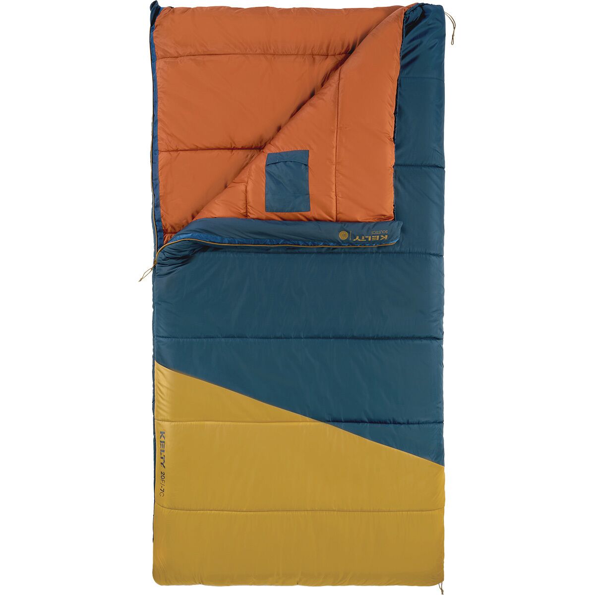 Kelty Solstice 20 Sleeping Bag: 20F Synthetic in Midnight Navy