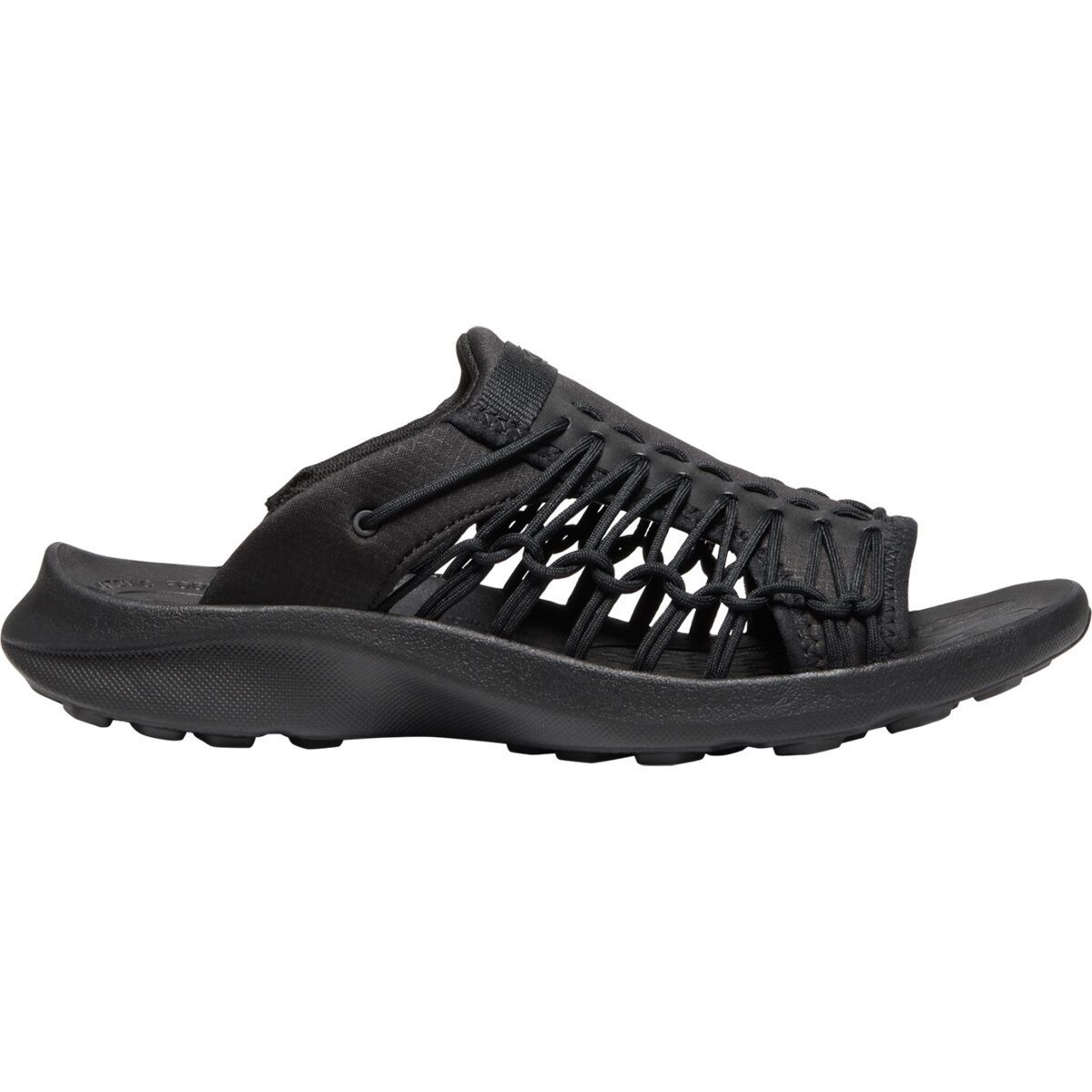 KEEN Men's Uneek SNK Slide in Black - Size: 11