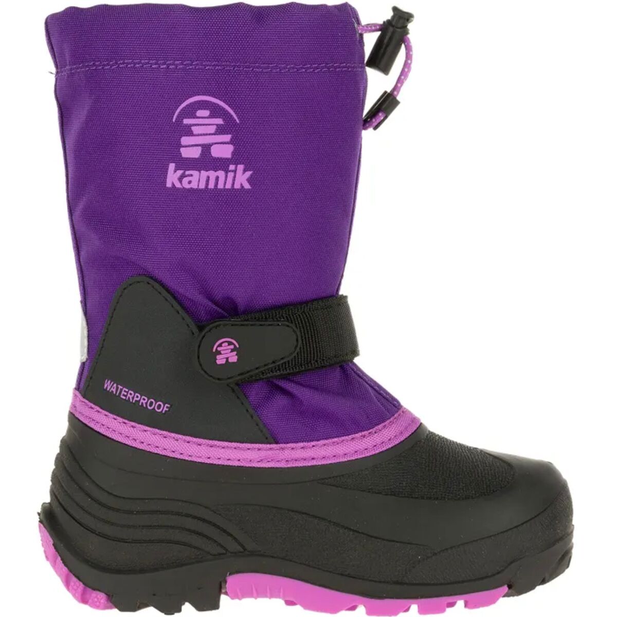 Kamik Girl's Waterbug 5 Boot in Purple - Size: 4